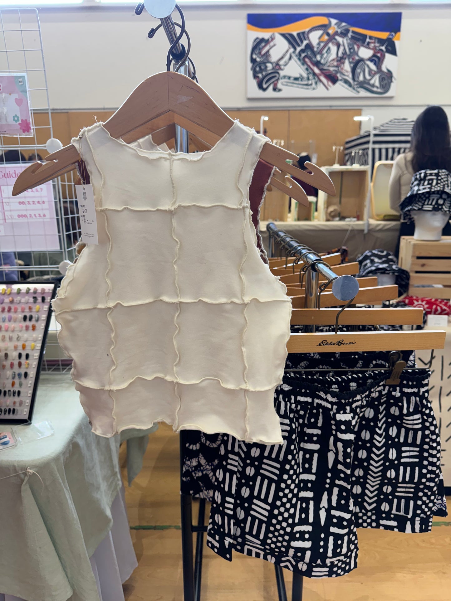 Retro Tank - Cream